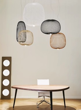 意大利Foscarini spokes简约几何别墅吊灯客厅餐厅吧台卧室灯具