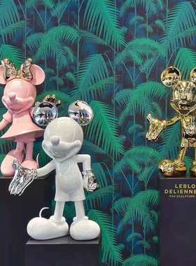 Leblon Delienne MINNIE米奇米妮卡通艺术摆件创意桌面摆放手办