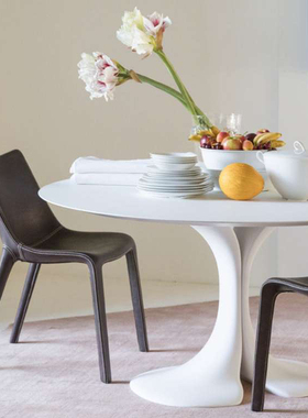 意大利进口Driade LOU EAT创意皮革餐椅简约单椅客厅靠背椅休闲椅