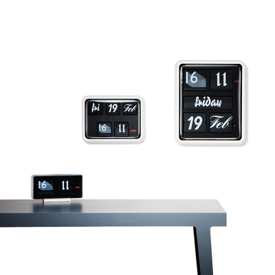 英国数字台钟桌面时钟日历挂钟