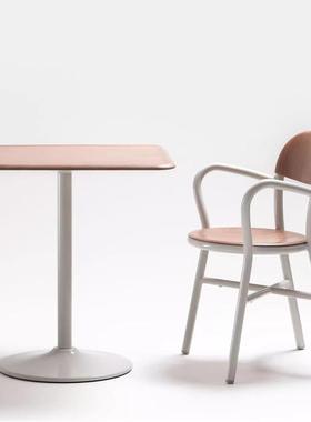 意大利MAGIS Pipe 简约创意铝管工业风座椅扶手椅户外餐椅