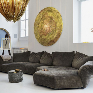 别墅大户型花瓣休闲沙发客厅布艺模块组合椅 意大利Edra Standard