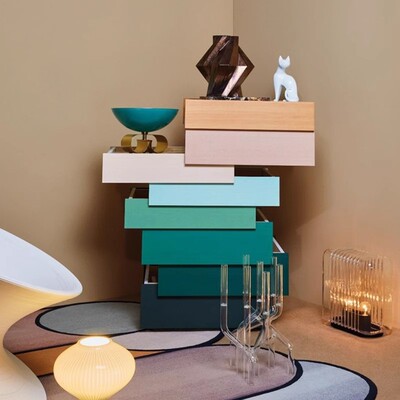 Stack多层艺术收纳柜装饰储物柜