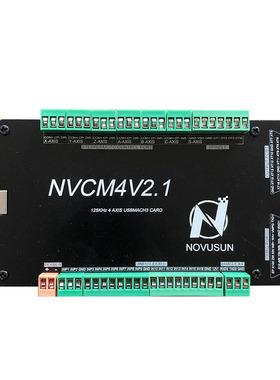 新款USBMACH3接口板6轴控制，NVCM支持手脉六自由度运动平台