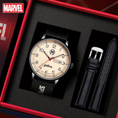 漫威手表男款 初中高中学生男生考试专用青少年儿童男孩机械石英表