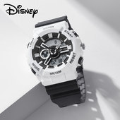 迪士尼手表男学生潮流运动黑武士青少年防水机械初高中男孩电子表