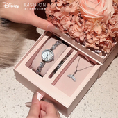 迪士尼美人鱼手表女士女款 轻奢小众女生闺蜜情人节生日礼物送女友