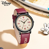 迪士尼手表女款 女孩石英电子 初高中学生考试专用初中女生2026新款