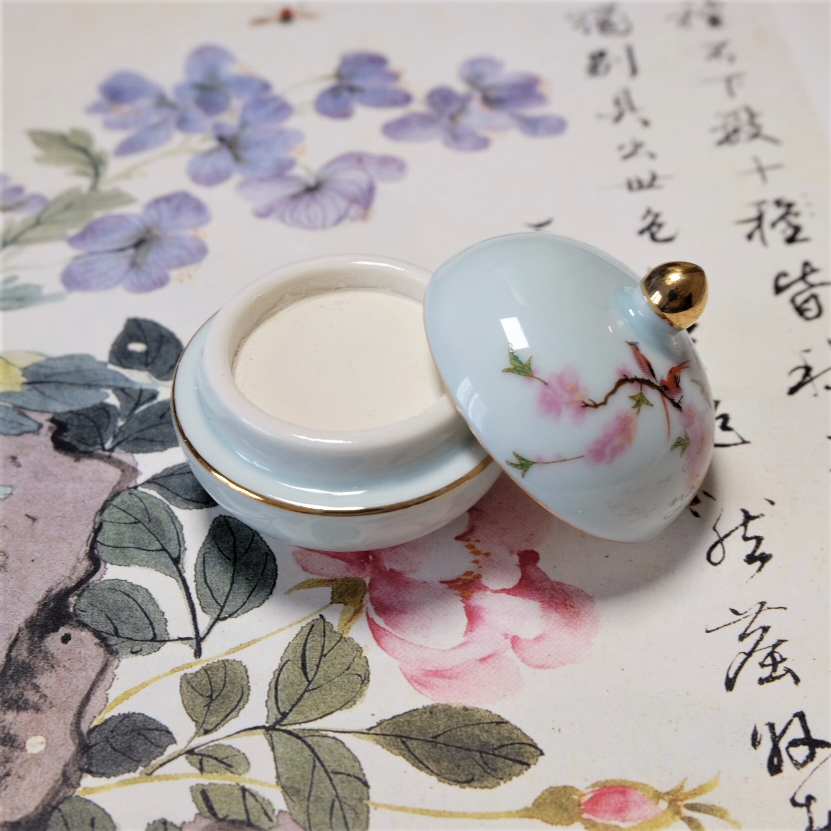 天然纯蚕丝粉 物理研磨超细蚕茧粉  美颜定妆晚安粉散粉养颜提亮