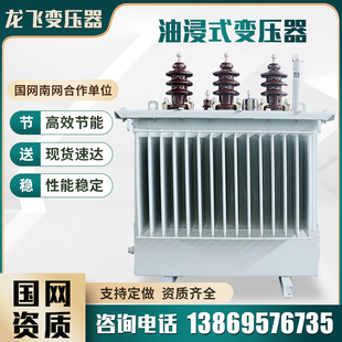 S13 S20电力变压器10KV 380V 1250KVA三相电力变压器 S11 500 800