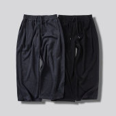 长裤 OCTOBEE 卫裤 羊毛醋酸桑蚕丝保暖垂坠松紧阔腿裤 LAB 懒懒裤