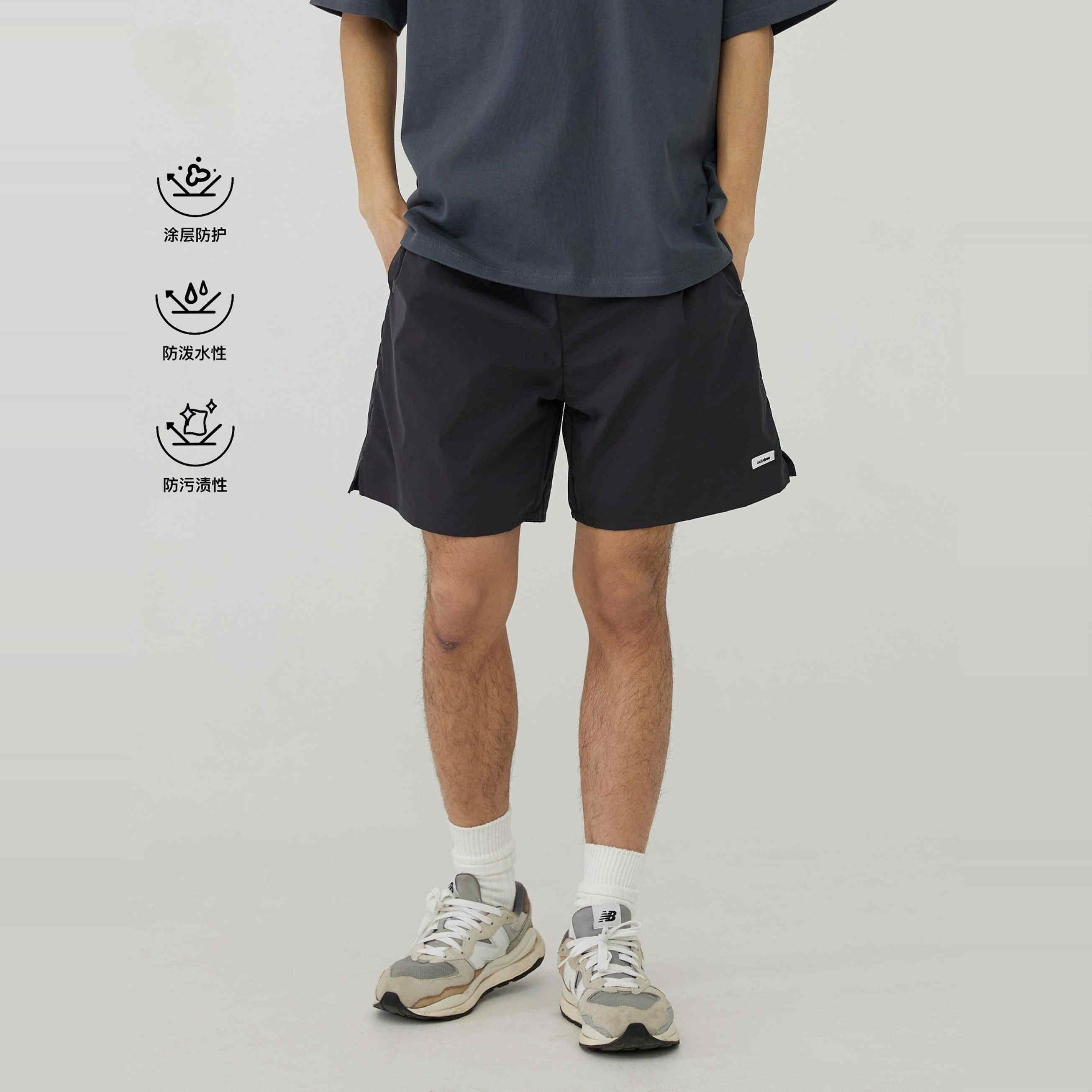 OCTOBEE夏季日系宽松休闲青春流行三防透气情侣五分裤沙滩裤短裤