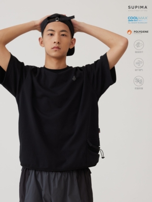 OCTOBEE短袖户外青年吸湿T恤男