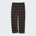 Dark Brown Large Plaid