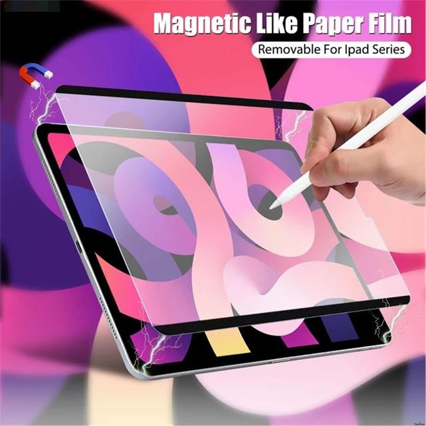 适用Paper Like Film iPad Air7/6 11 13 iPad Pro11 13 2024 ipad11/7/8/10th 10.5 Air2 Screen Protector