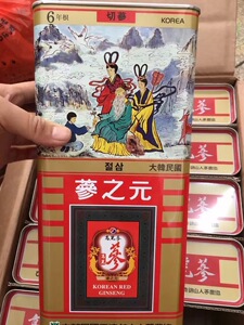 参之元  6年根 切参 参段 正品高丽参 参600g