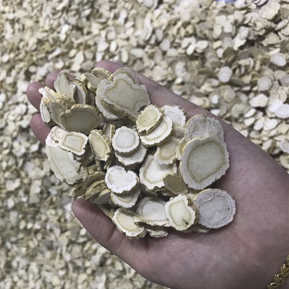 西洋参大片 东北软肉厚片 厚度1元硬币500克650元洋参片 花旗参片