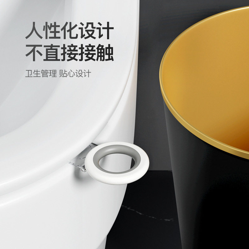 创意马桶提盖器家用简约卫生间掀马桶盖把手防脏塑料粘贴提拉器