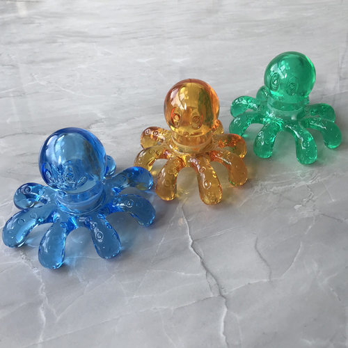 塑料按摩器MINI按摩器八爪鱼腰部腿部全身按摩器章鱼按摩器