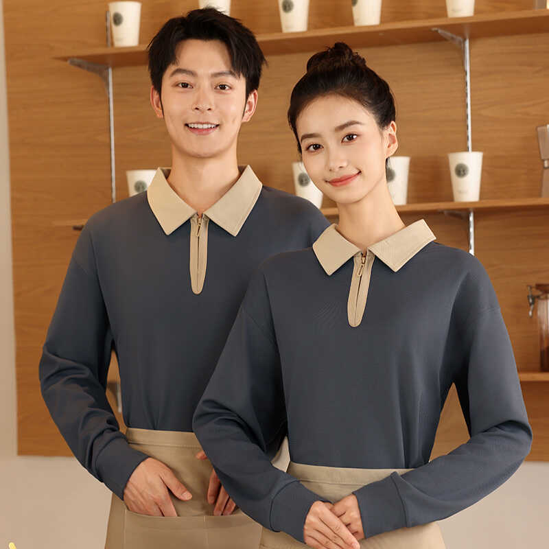 印绣字logo餐厅火锅酒店卫衣