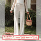 女春宽松显瘦直筒长裤 ITSNIKAR 00法式 复古蕾丝花边休闲裤