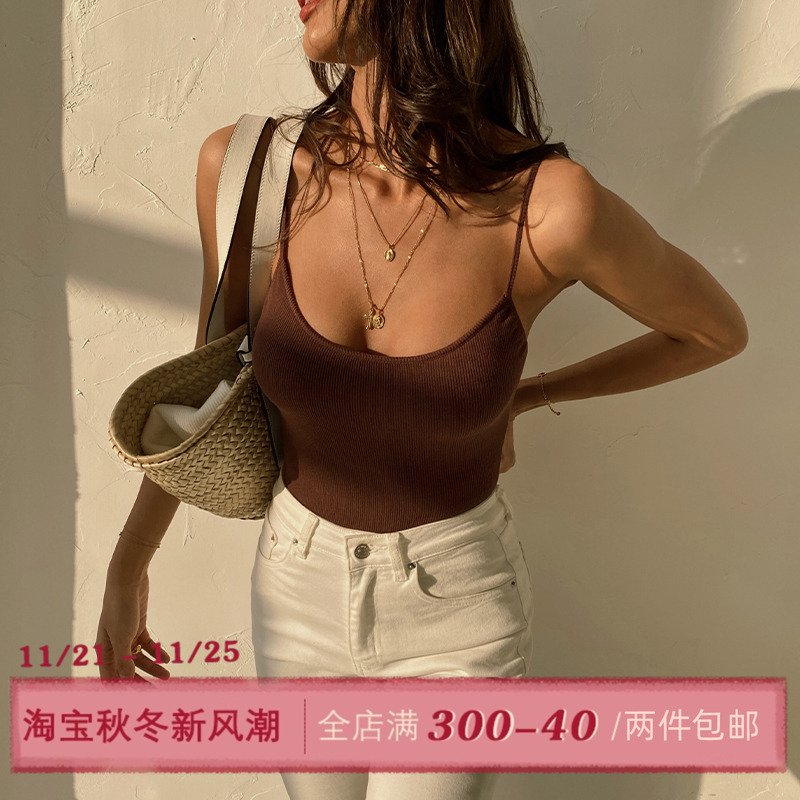 ITSNIKAR修身吊带背心