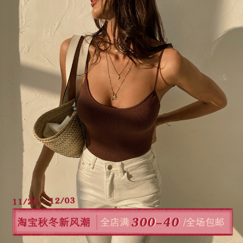 ITSNIKAR修身吊带背心