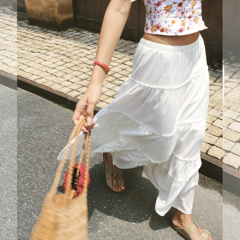 ITSNIKAR法式温柔风半身裙