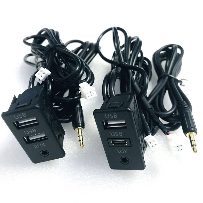 安卓大屏车机导航USB线接U盘卡扣