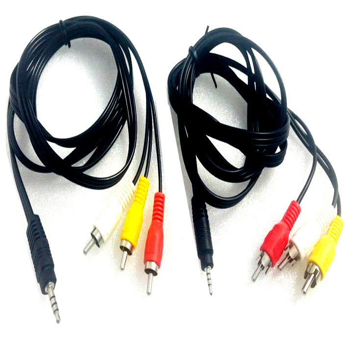 25mm av线一分三莲花电视音频转换头机顶盒网络3.5mm转RCA三色线,3C数码配件,视频线/音频线/AV线,淘宝优惠券,粉丝福利购,淘宝优惠卷