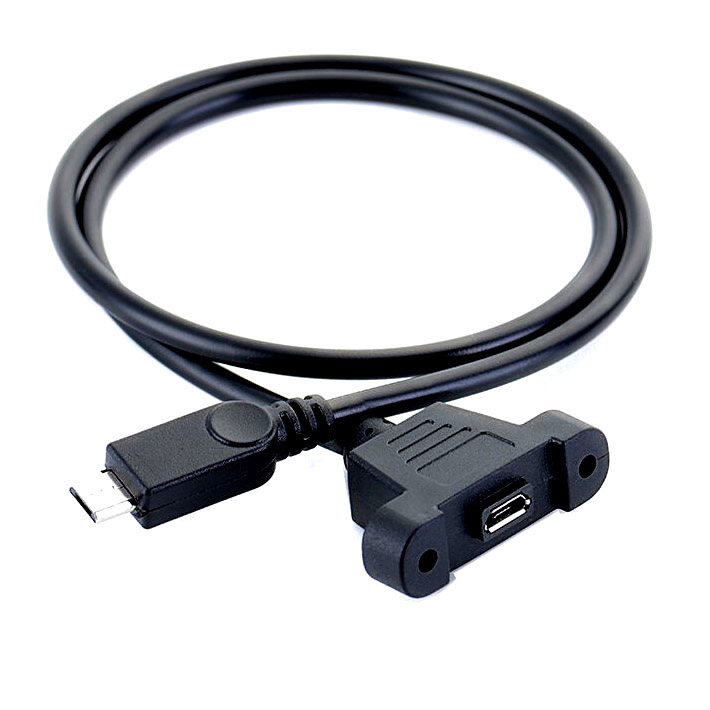 miniusb数据线microusb延长线2a
