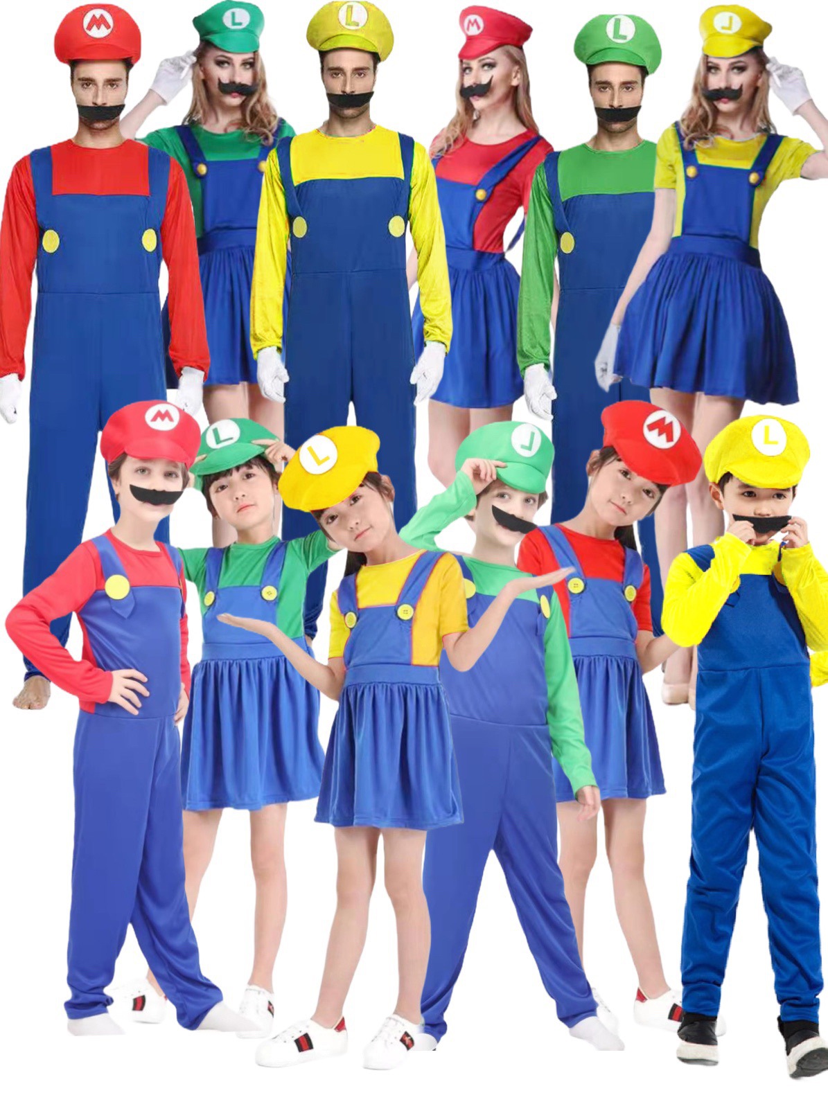004奥衣服超级玛丽服装