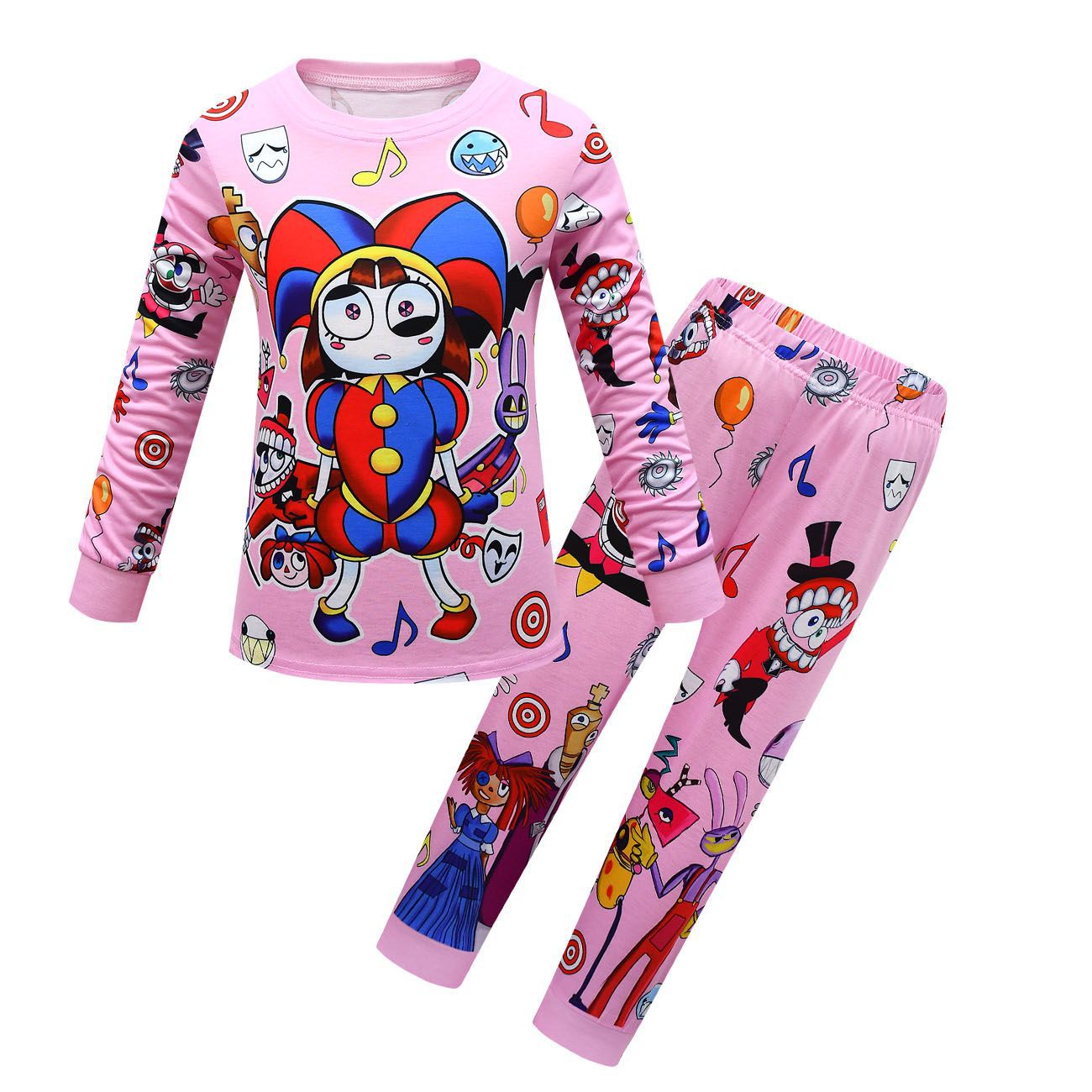 004女童长袖长裤套装Caine