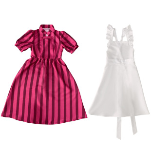 宫崎骏苍鹭与少年cos服围裙连衣裙cosplay角色扮演舞台表演服桐子