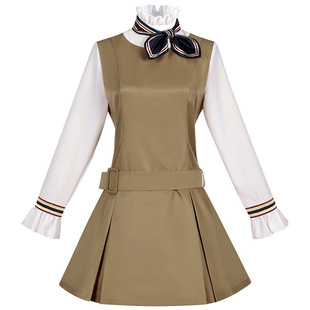 卡通新电影M3GAN梅根2.0cosplay服恐怖女主角同款连衣裙全套服装