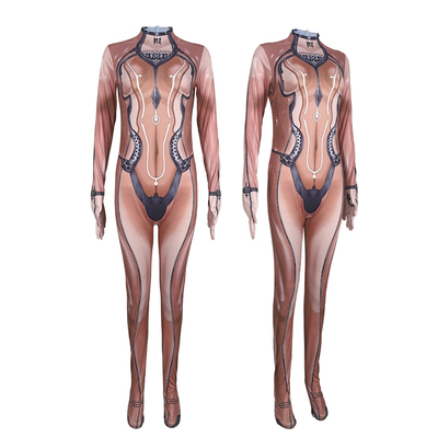 004角色扮演紧身连体衣