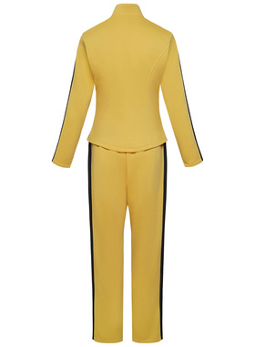 杀死比尔cos服万圣节新娘Kill Bill黄色套装cosplay二次元舞台服