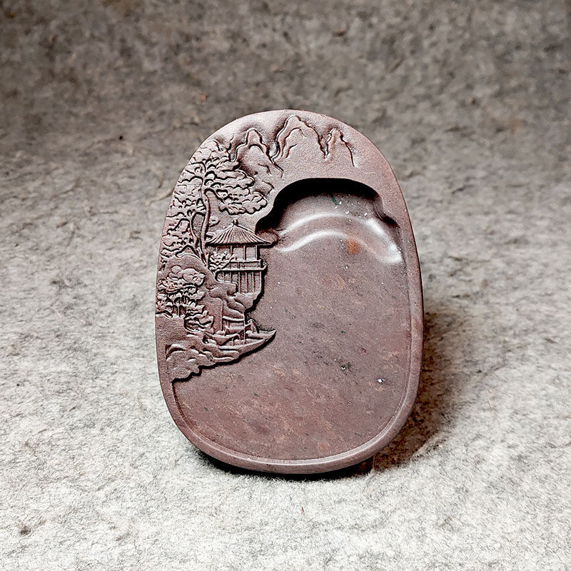 非遗传统文化端砚非歙砚