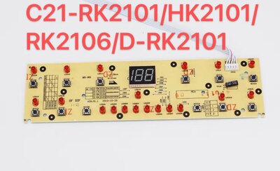 美的电磁炉C21-RK2101/HK2101/RK2106显示板 D-RK2101按键面板