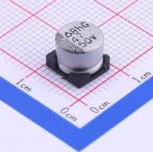 MVG50VC47M8*6_8.0TP 贴片型铝电解电容 47uF ±20% 50V