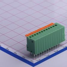 KF141V-2.54-12P 弹簧式接线端子 2.54mm 每排P数:12 铜 环保 直