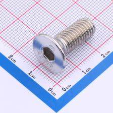 M8-1.25*22 A2-70/304 NLJCT 螺钉 DIN7991 内六角沉头螺钉(全牙)