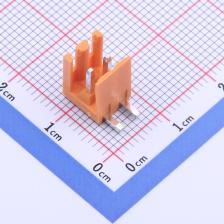 KF2EDGJR-3.5-2P 插拔式接线端子 板端/插座-开口 3.5mm 排数:1