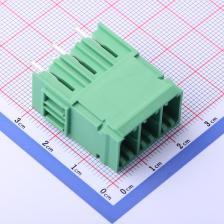 JL5EDGVHC-76203G01 插拔式接线端子 板端/插座-闭口 7.62mm 排数