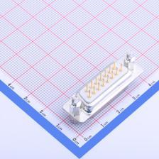 D-DMSC15PM-F001 D-Sub/DVI/HDMI连接器 DMSC-15P 二排 公头 直插