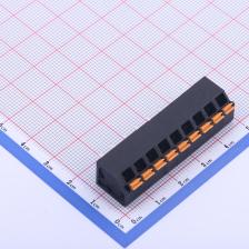 KFM736L-5.0-9P 弹簧式接线端子 5mm 每排P数:9 排数:1