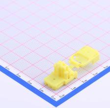 1612121-4 连接器外壳 母端子外壳,2P,脚间距3.1mm