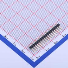 X4611WVS-16I-C40D44R1 排针 2mm 1x16P 立贴 方针 L=8.95 PA6T