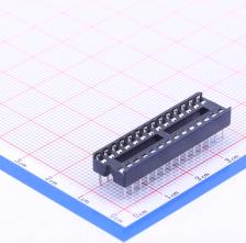 Z-ICS0S28P-NG00 IC插座 2.54mm P数:28