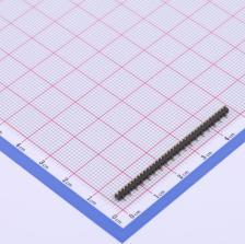 X1311WVS-37J-C18D42R2 排针 1.27mm 1x37P 立贴 方针